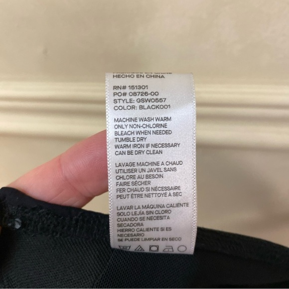 Good American Sculpt Strapless Lace Up Swimsuit - Picture 8 of 11